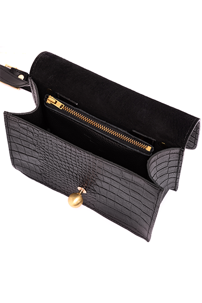 Charlie Box | Black Croc